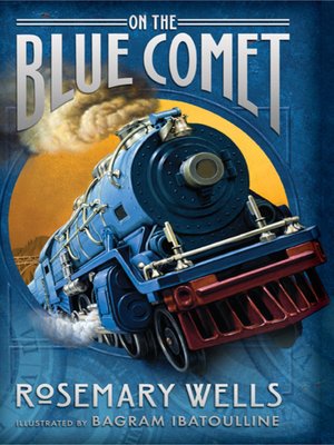 cover image of On the Blue Comet